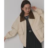 コーデュロイカラーレザーブルゾン | ad thie | 詳細画像15