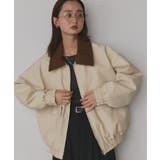 コーデュロイカラーレザーブルゾン | ad thie | 詳細画像17