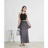 マルチウェイフリルぺプラムスカート | ad thie | 詳細画像10 