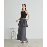 マルチウェイフリルぺプラムスカート | ad thie | 詳細画像11 