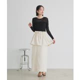 マルチウェイフリルぺプラムスカート | ad thie | 詳細画像18 