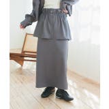 マルチウェイフリルぺプラムスカート | ad thie | 詳細画像5 