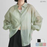 シアーワッシャーオーバーサイズシャツ | ad thie | 詳細画像1 