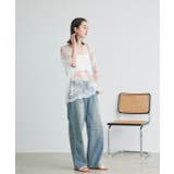 Vネックレースオーバーブラウス | ad thie | 詳細画像15 