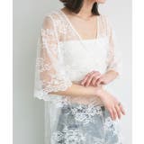 Vネックレースオーバーブラウス | ad thie | 詳細画像20 