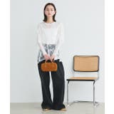 Vネックレースオーバーブラウス | ad thie | 詳細画像24 