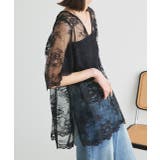 Vネックレースオーバーブラウス | ad thie | 詳細画像42 