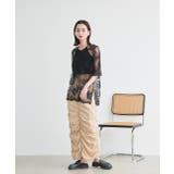 Vネックレースオーバーブラウス | ad thie | 詳細画像49 