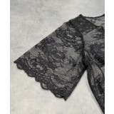 Vネックレースオーバーブラウス | ad thie | 詳細画像64 