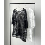 Vネックレースオーバーブラウス | ad thie | 詳細画像68 