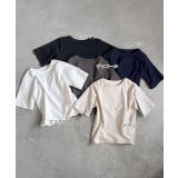 【2025SS新作】ベーシックコンパクトTシャツ | ad thie | 詳細画像43 