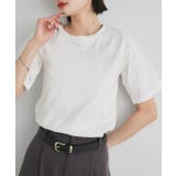 オフホワイト | 【2025SS新作】ベーシックコンパクトTシャツ | ad thie