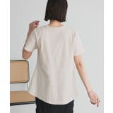 ペプラムフリルデザインTシャツ | ad thie | 詳細画像28 