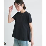 ペプラムフリルデザインTシャツ | ad thie | 詳細画像34 