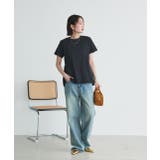 ペプラムフリルデザインTシャツ | ad thie | 詳細画像36 