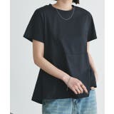 ペプラムフリルデザインTシャツ | ad thie | 詳細画像37 