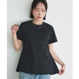 ペプラムフリルデザインTシャツ | ad thie | 詳細画像38 