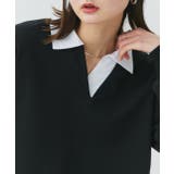 ポロカラースウェットプルオーバー | ad thie | 詳細画像16