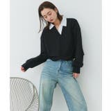 ポロカラースウェットプルオーバー | ad thie | 詳細画像19