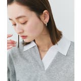 ポロカラースウェットプルオーバー | ad thie | 詳細画像28