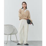 ポロカラースウェットプルオーバー | ad thie | 詳細画像42