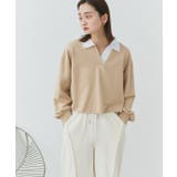 ポロカラースウェットプルオーバー | ad thie | 詳細画像44