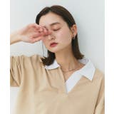 ポロカラースウェットプルオーバー | ad thie | 詳細画像57