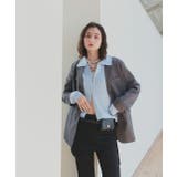 ダブルジップポロニットカーディガン | ad thie | 詳細画像39 