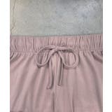 ロゴ刺繍スムースロングTシャツルームウェア | ad thie | 詳細画像35 