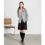 スムースダブルジップパーカールームウェア	 | ad thie | 詳細画像10 