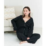 スムースダブルジップパーカールームウェア	 | ad thie | 詳細画像19 