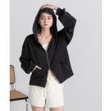 スムースダブルジップパーカールームウェア	 | ad thie | 詳細画像21 