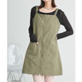 ナイロンダブルジップミニワンピース | ad thie | 詳細画像32 