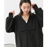 UVカットラッシュガード ハーフジップアノラックパーカー | ad thie | 詳細画像19 