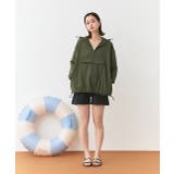 UVカットラッシュガード ハーフジップアノラックパーカー | ad thie | 詳細画像54 