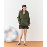 UVカットラッシュガード ハーフジップアノラックパーカー | ad thie | 詳細画像57 