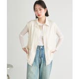 ルーズ2wayカラーベスト | ad thie | 詳細画像20