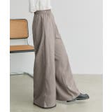 フロントタックイージーワイドパンツ | ad thie | 詳細画像13 