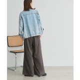 フロントタックイージーワイドパンツ | ad thie | 詳細画像17 