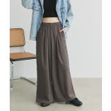 フロントタックイージーワイドパンツ | ad thie | 詳細画像18 