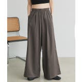 フロントタックイージーワイドパンツ | ad thie | 詳細画像19 