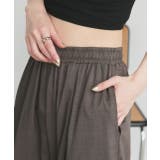 フロントタックイージーワイドパンツ | ad thie | 詳細画像23 