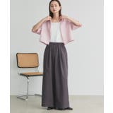 フロントタックイージーワイドパンツ | ad thie | 詳細画像24 