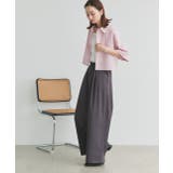 フロントタックイージーワイドパンツ | ad thie | 詳細画像25 