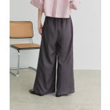 フロントタックイージーワイドパンツ | ad thie | 詳細画像29 