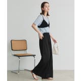 フロントタックイージーワイドパンツ | ad thie | 詳細画像3 