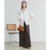 フロントタックイージーワイドパンツ | ad thie | 詳細画像31 