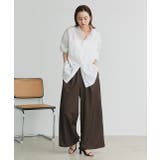 フロントタックイージーワイドパンツ | ad thie | 詳細画像33 