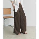 フロントタックイージーワイドパンツ | ad thie | 詳細画像35 