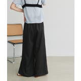 フロントタックイージーワイドパンツ | ad thie | 詳細画像6 